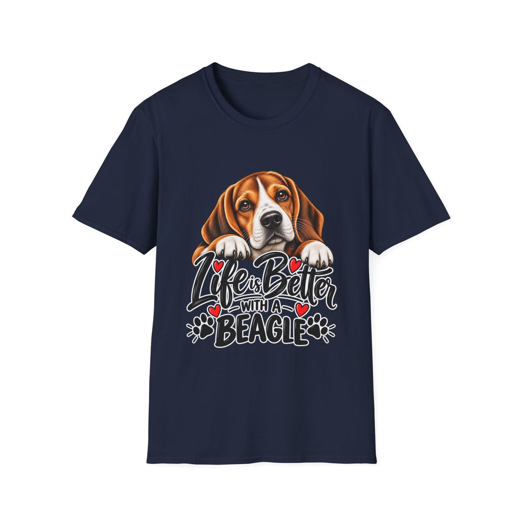 Life's Better Beagle Tee