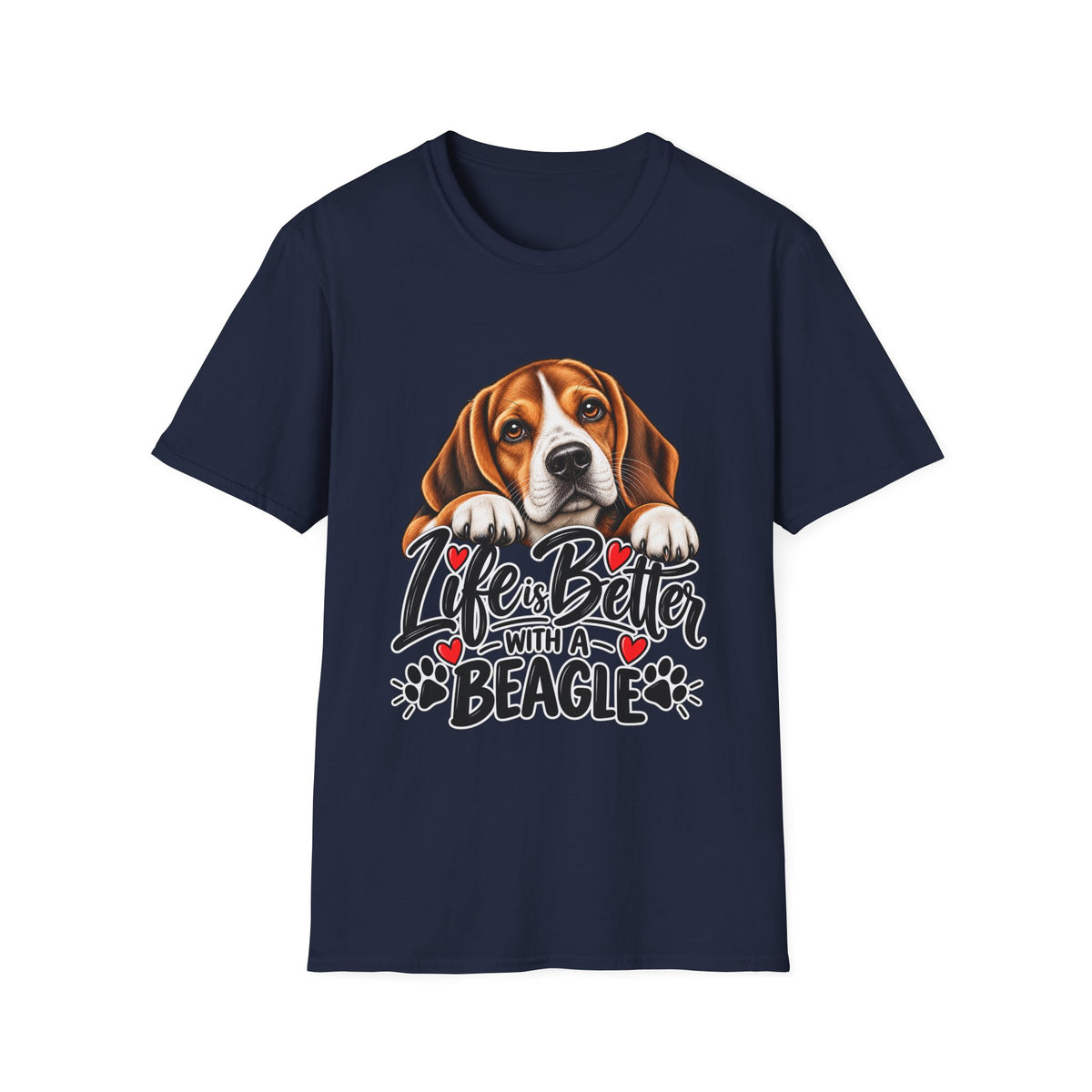 Life's Better Beagle Tee