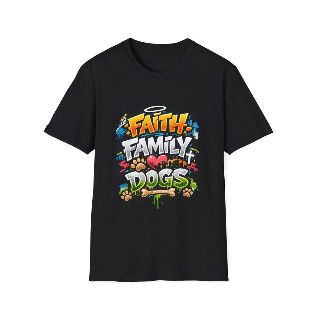 Faith Family Dogs Tee