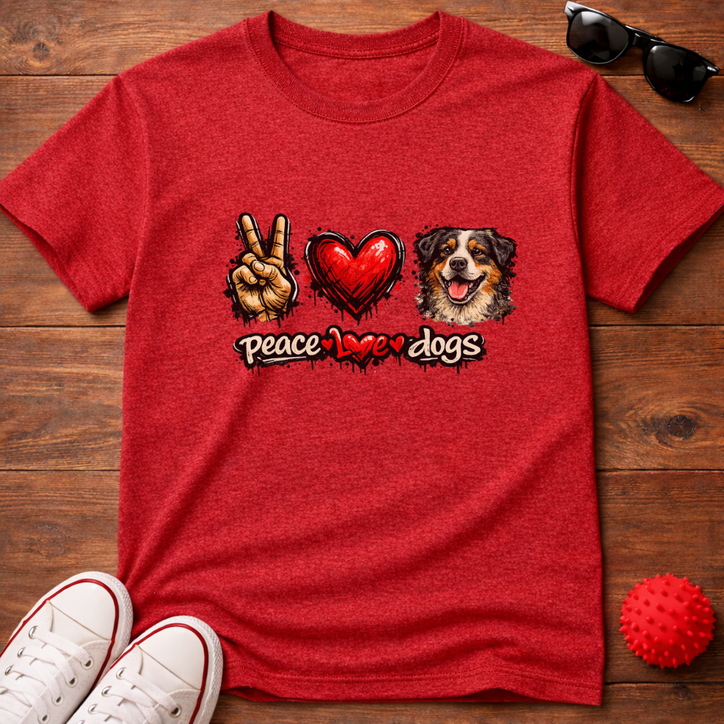 Peace Love Aussie Tee
