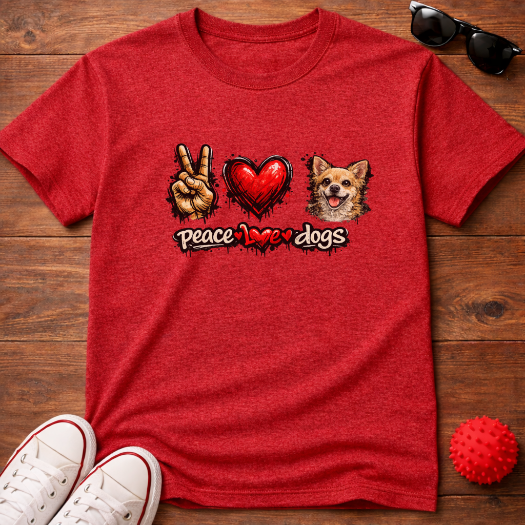 Peace Love Chihuahua Tee