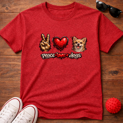 Peace Love Chihuahua Tee