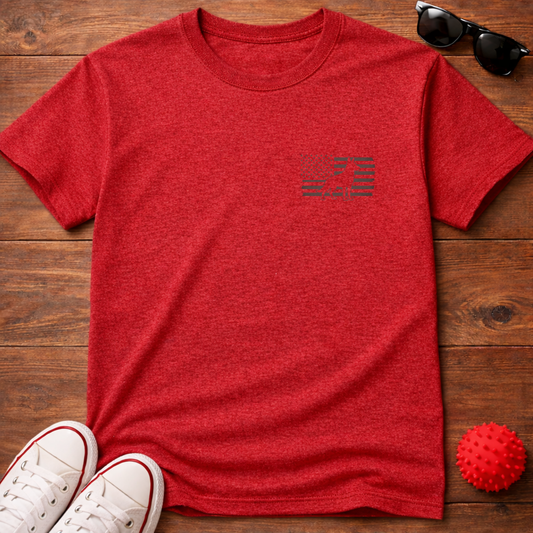 German Shepherd Flag Tee