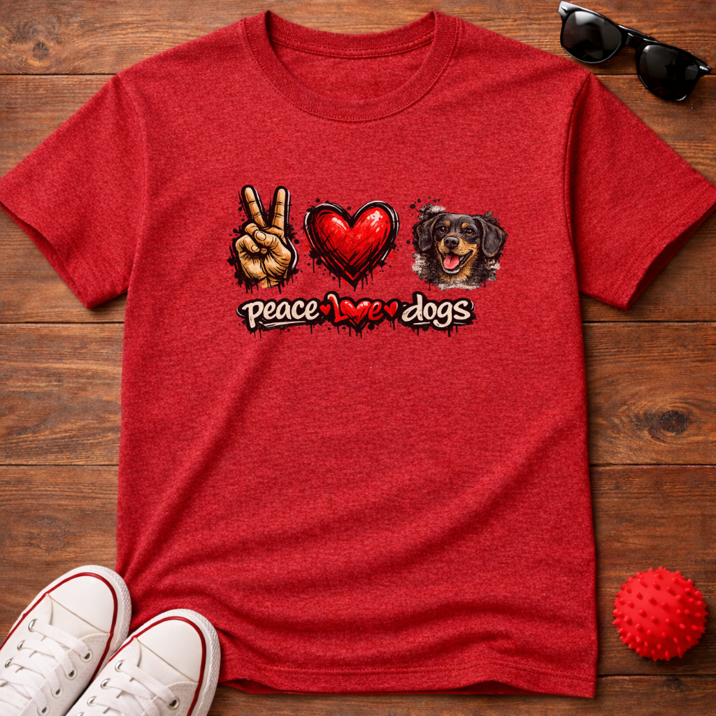 Peace Love Doxie Tee