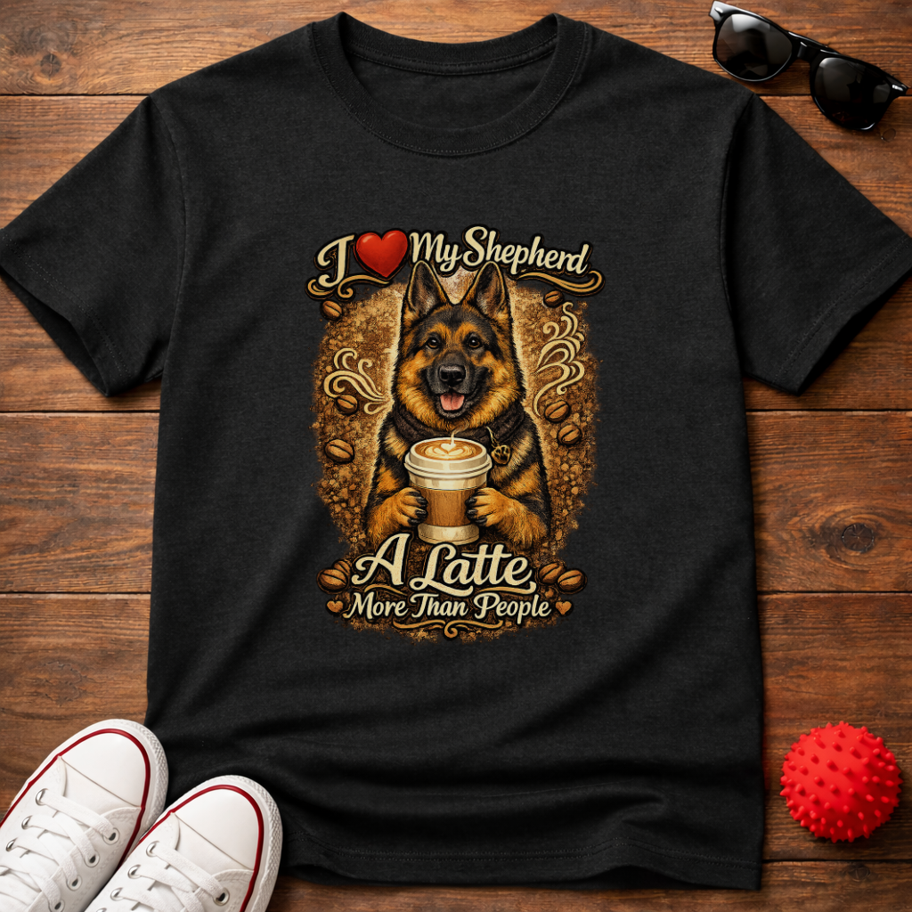 GSD Latte Tee