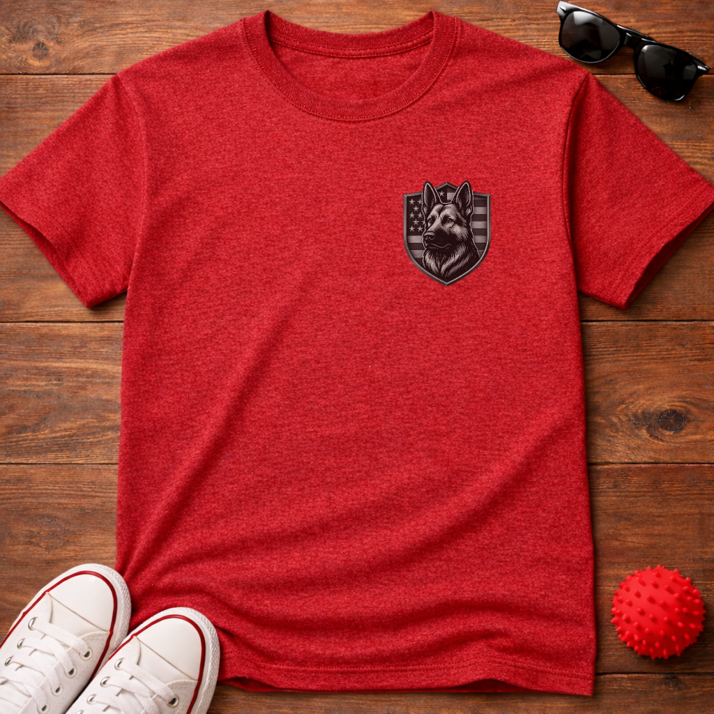 German Shepherd Shield Tee