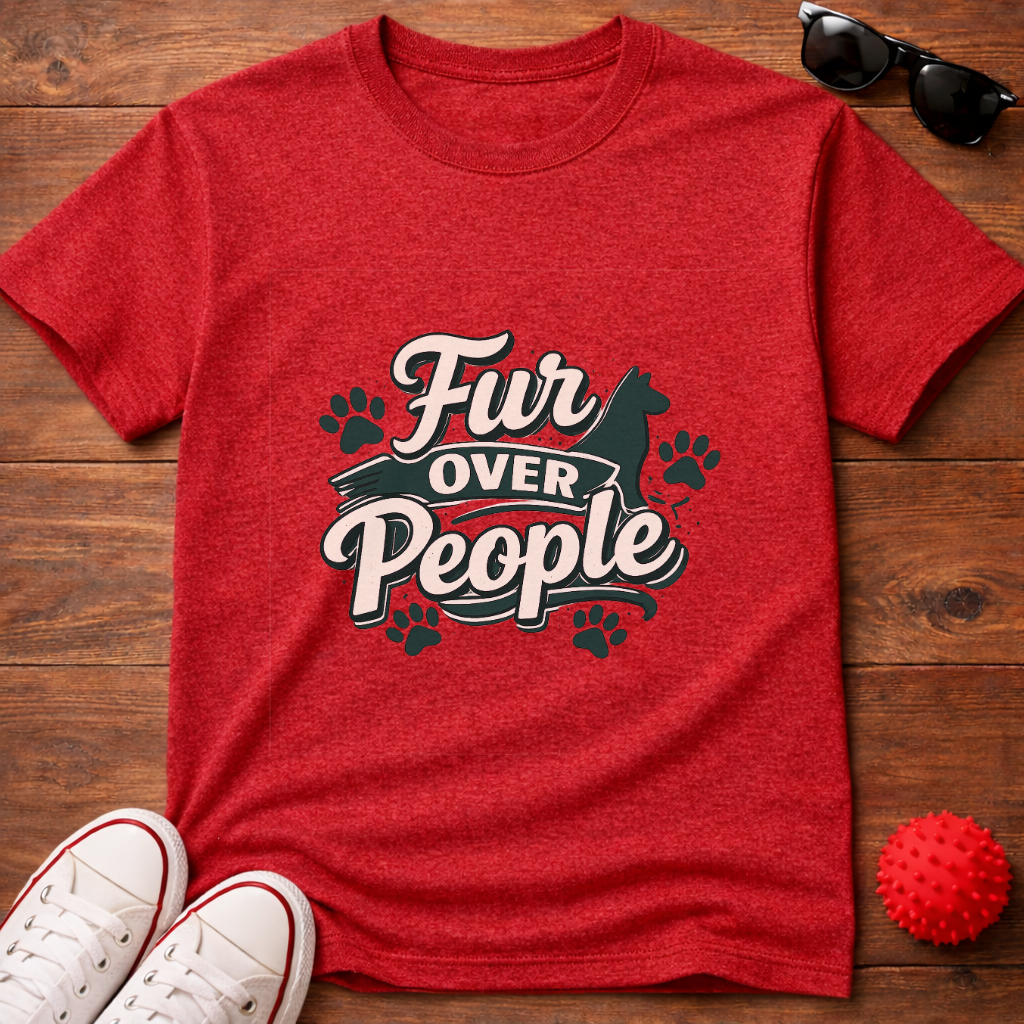 Fur Over People Tee