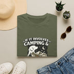 Camping & Dogs Tee