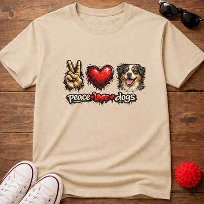Peace Love Aussie Tee