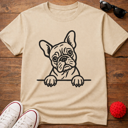 Curious Frenchie Tee