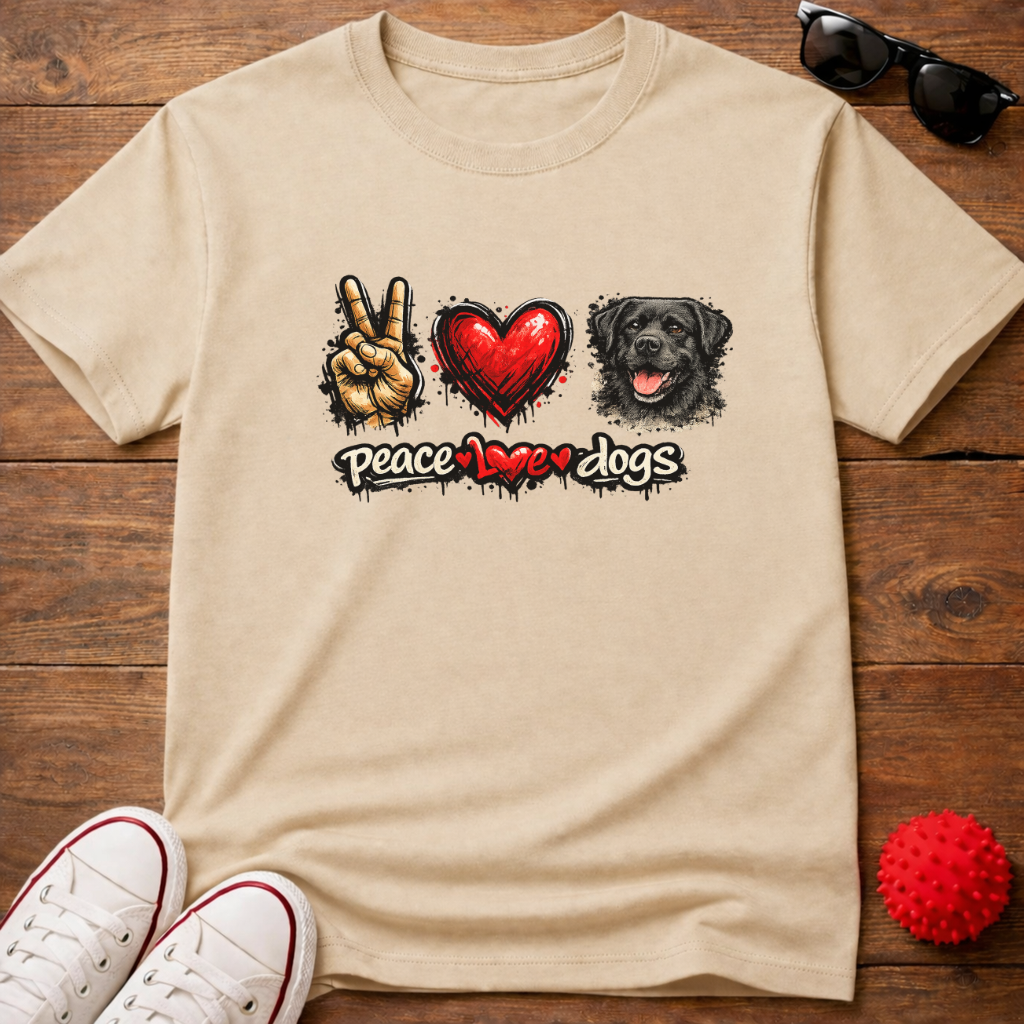 Peace Love Lab Tee