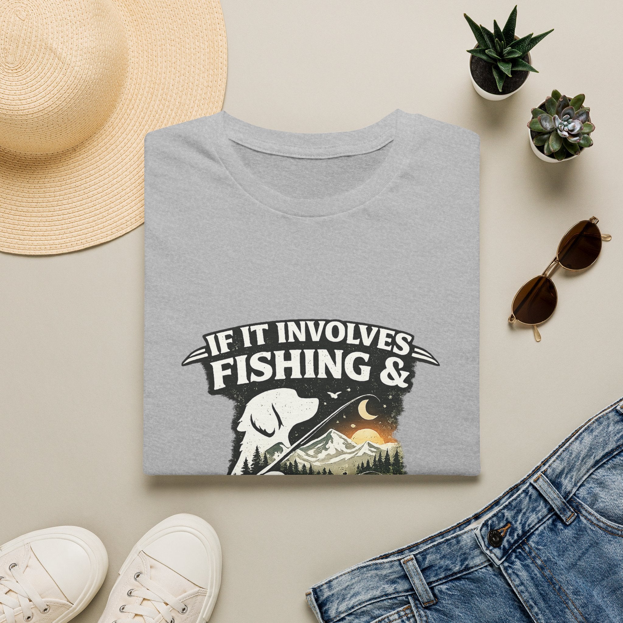Fishing & Dogs Tee