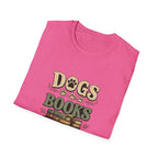Dogs Books Coffee Tee