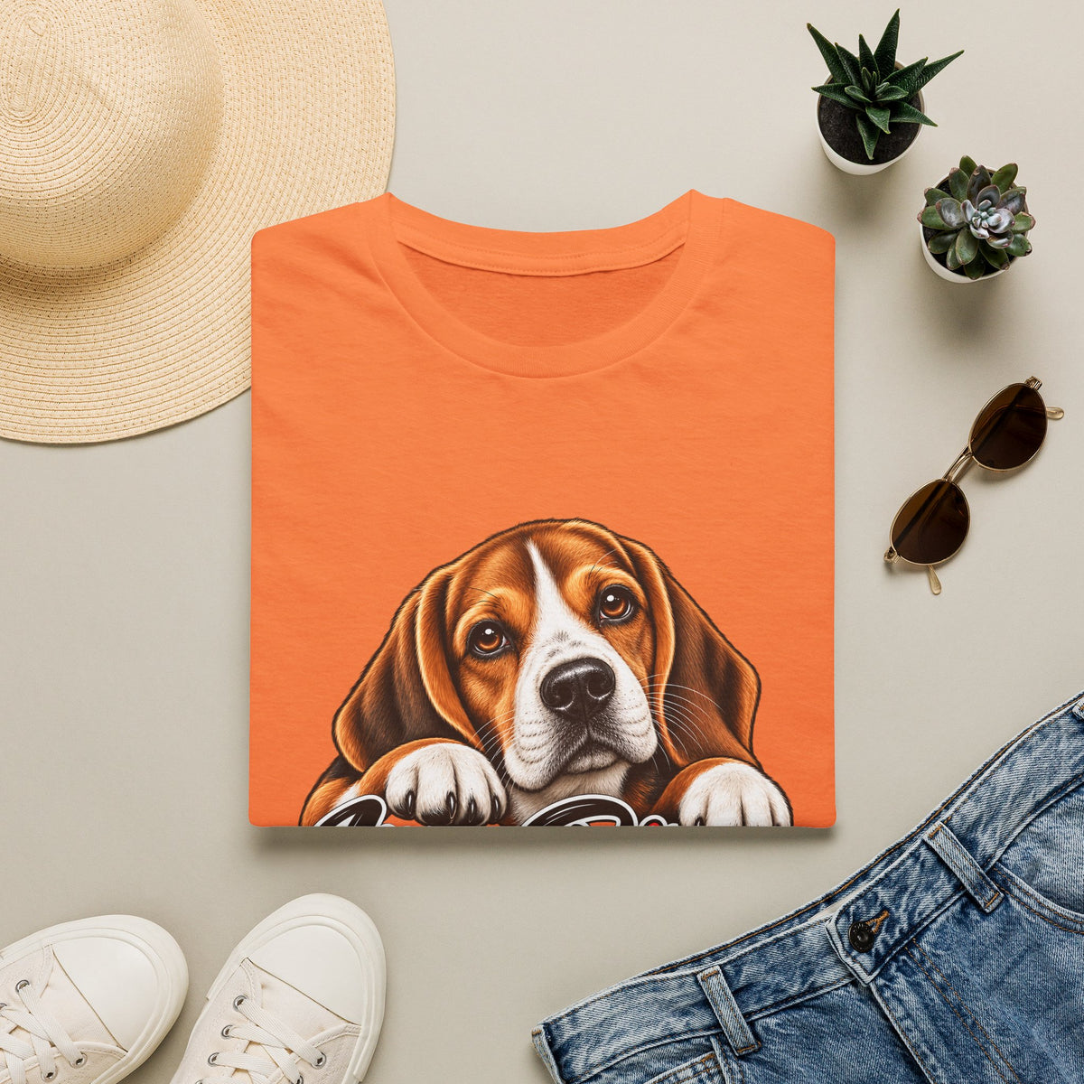 Life's Better Beagle Tee