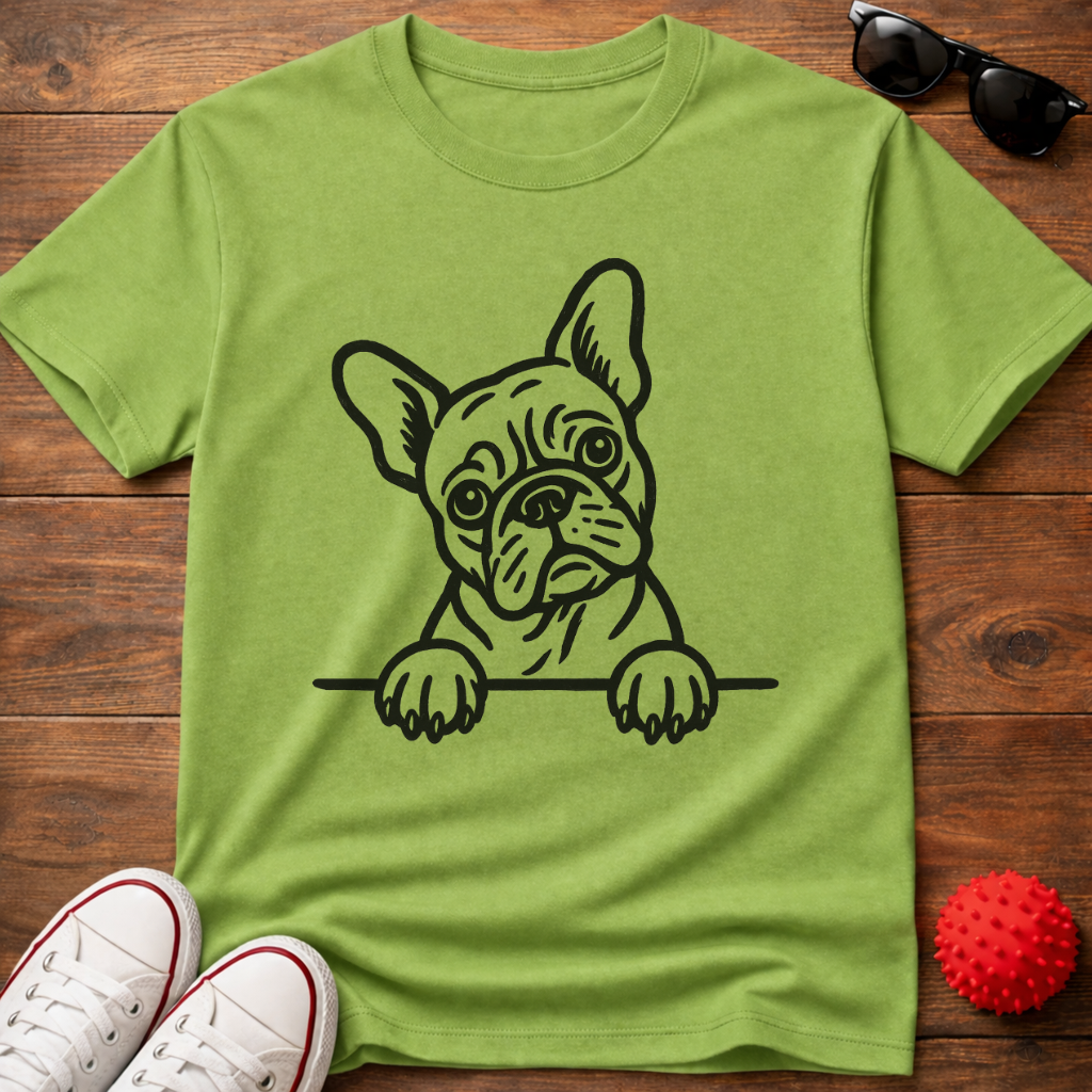 Curious Frenchie Tee