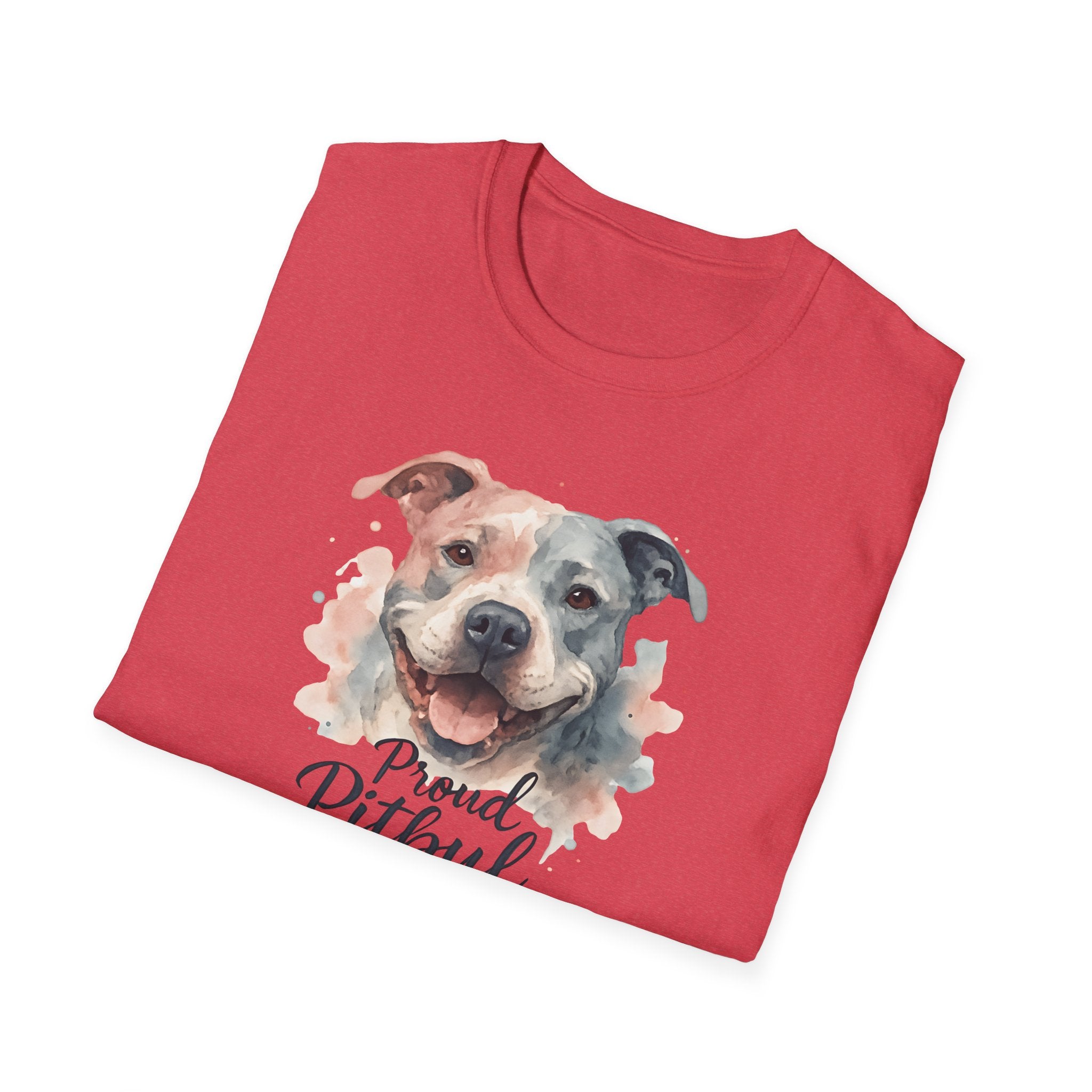 Proud Pitbull Mom T-Shirt