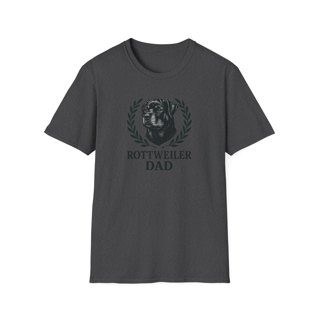 Rottweiler Dad Logo T-Shirt