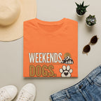 Weekends Dogs Coffee Tee