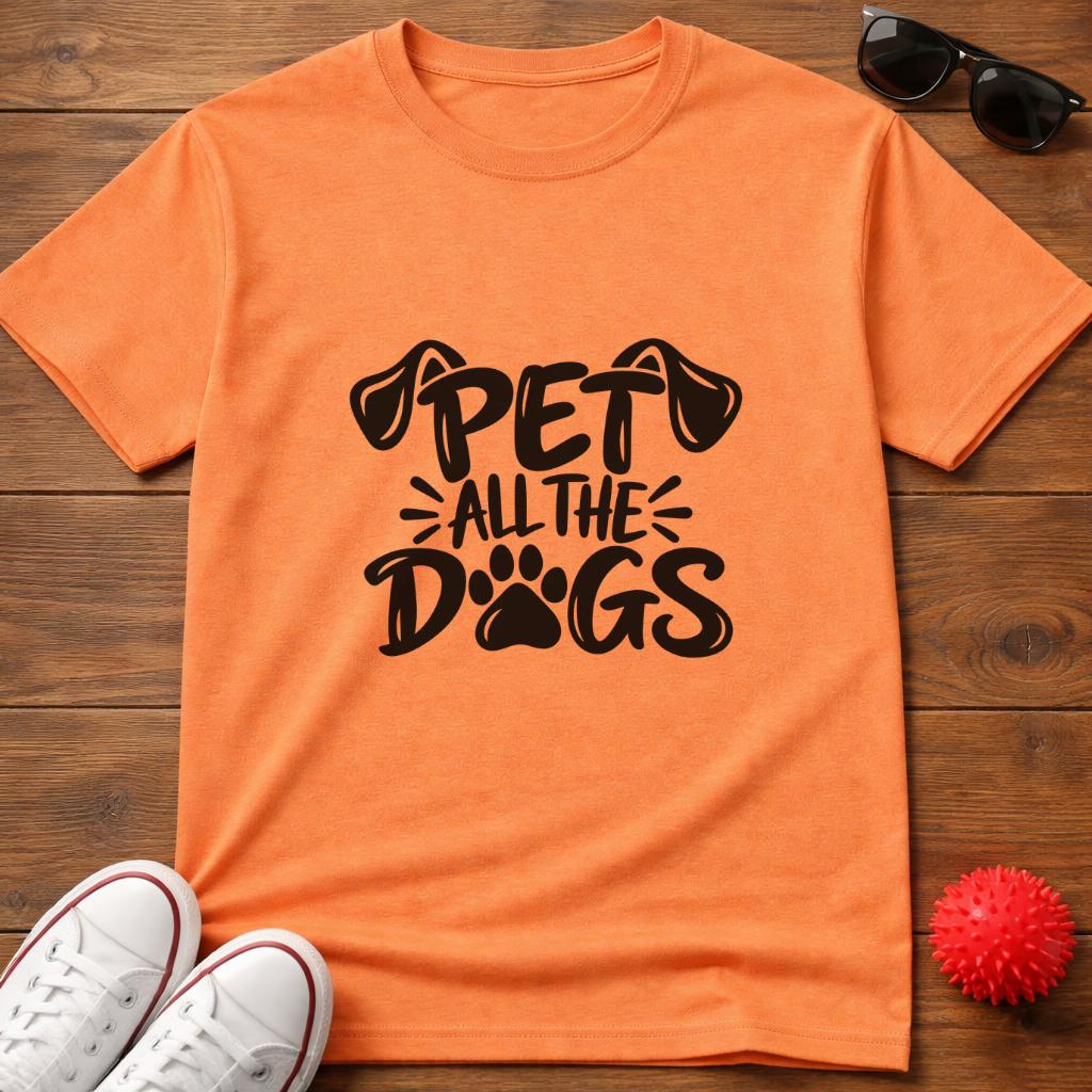 Pet All The Dogs Tee