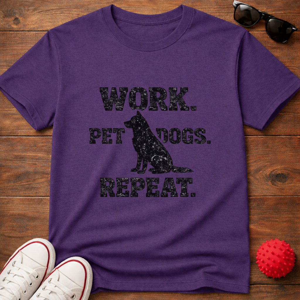 Work Pet Dogs Tee