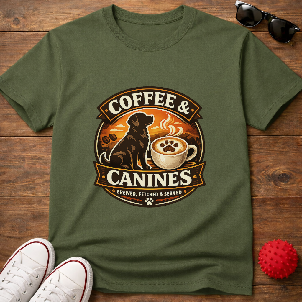 Coffee & Canines Tee