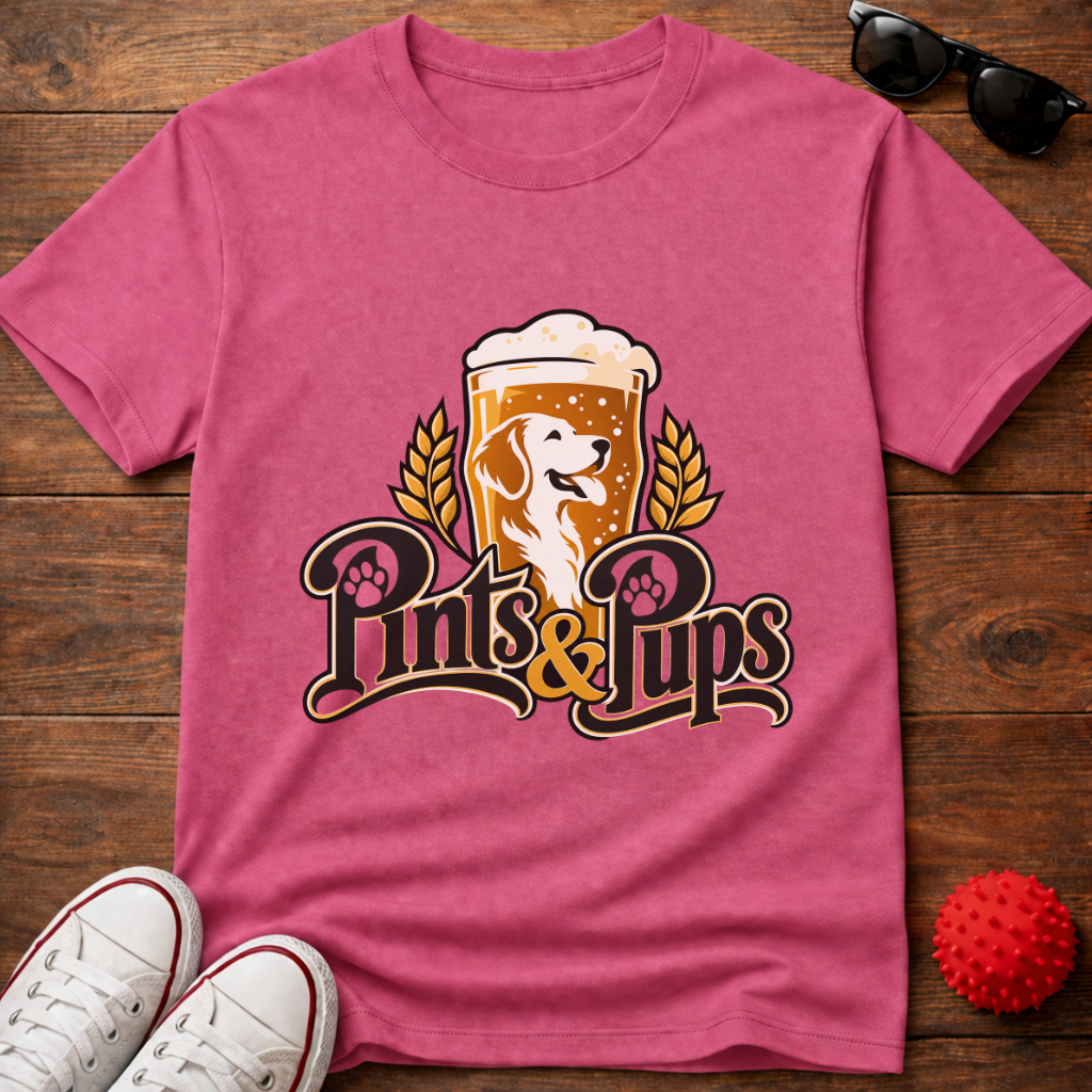 Pints & Pups Tee