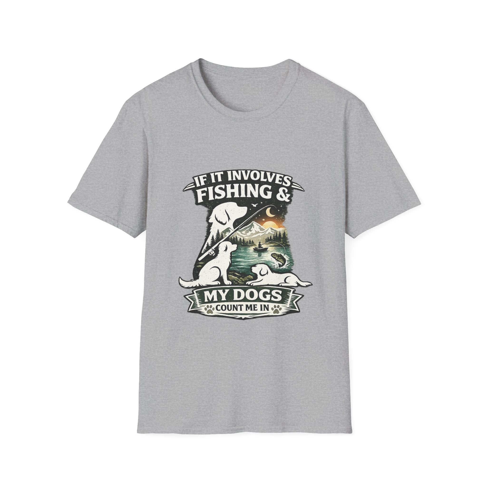 Fishing & Dogs Tee