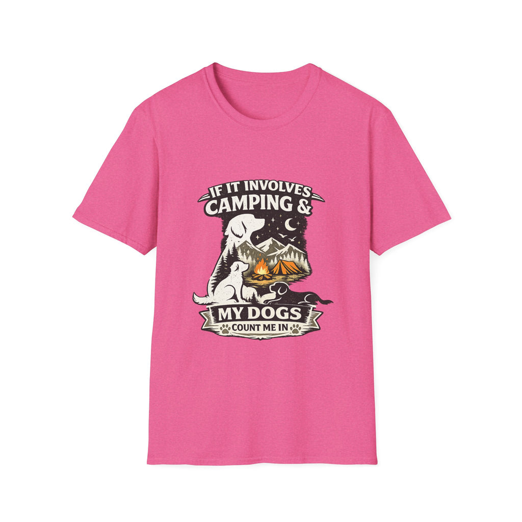 Camping & Dogs Tee