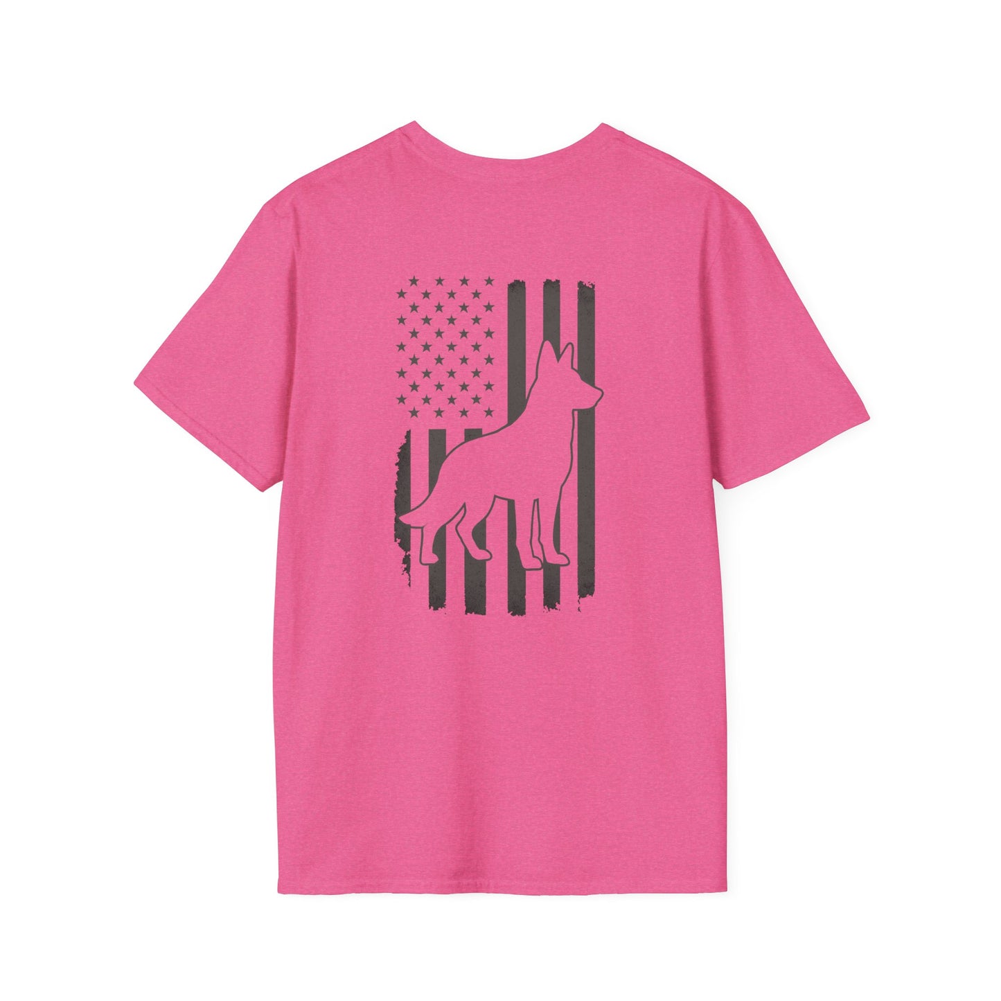 German Shepherd Flag Tee