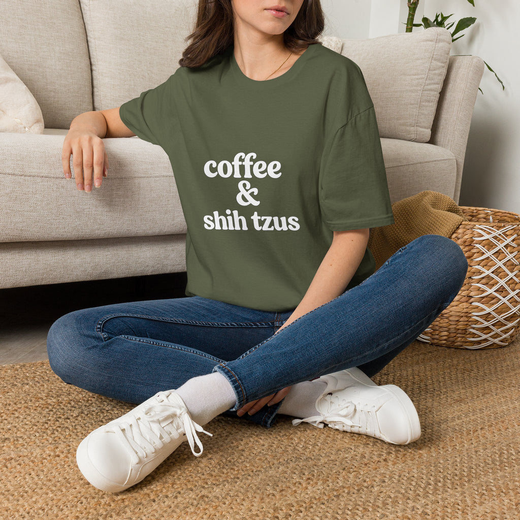 Coffee & Shih Tzus Tee