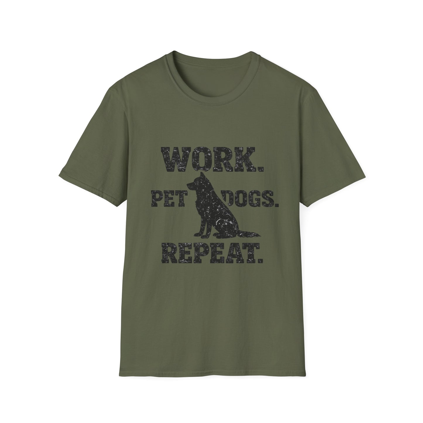 Work Pet Dogs Tee