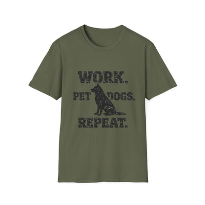 Work Pet Dogs Tee