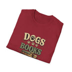 Dogs Books Coffee Tee