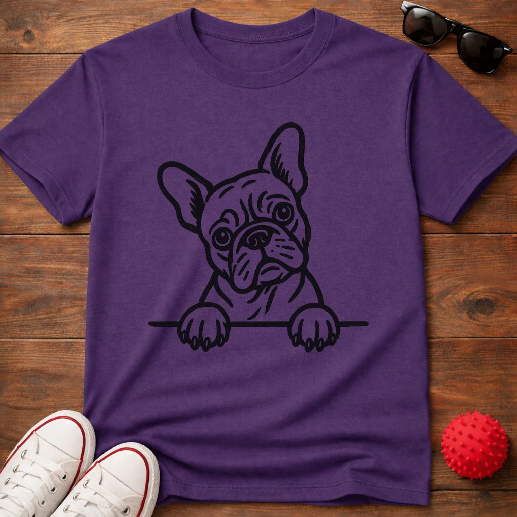 Curious Frenchie Tee