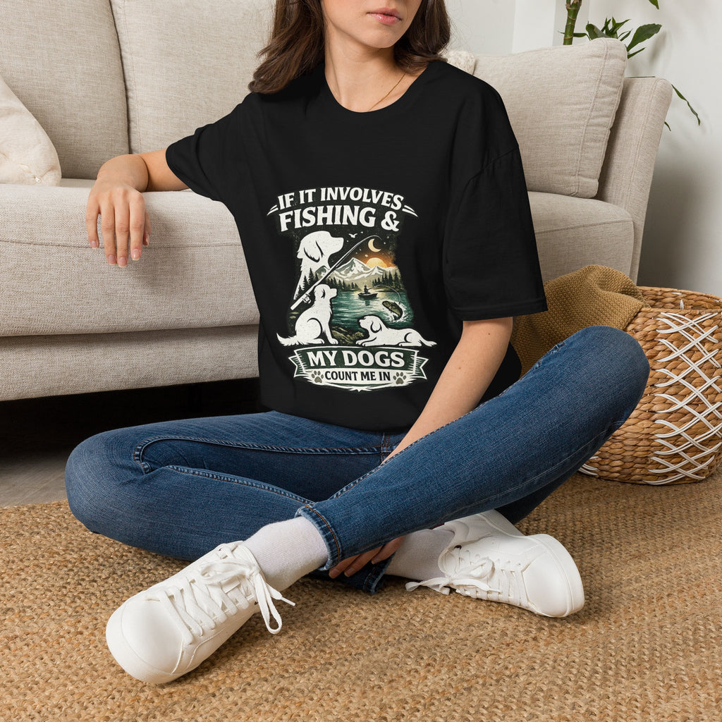 Fishing & Dogs Tee