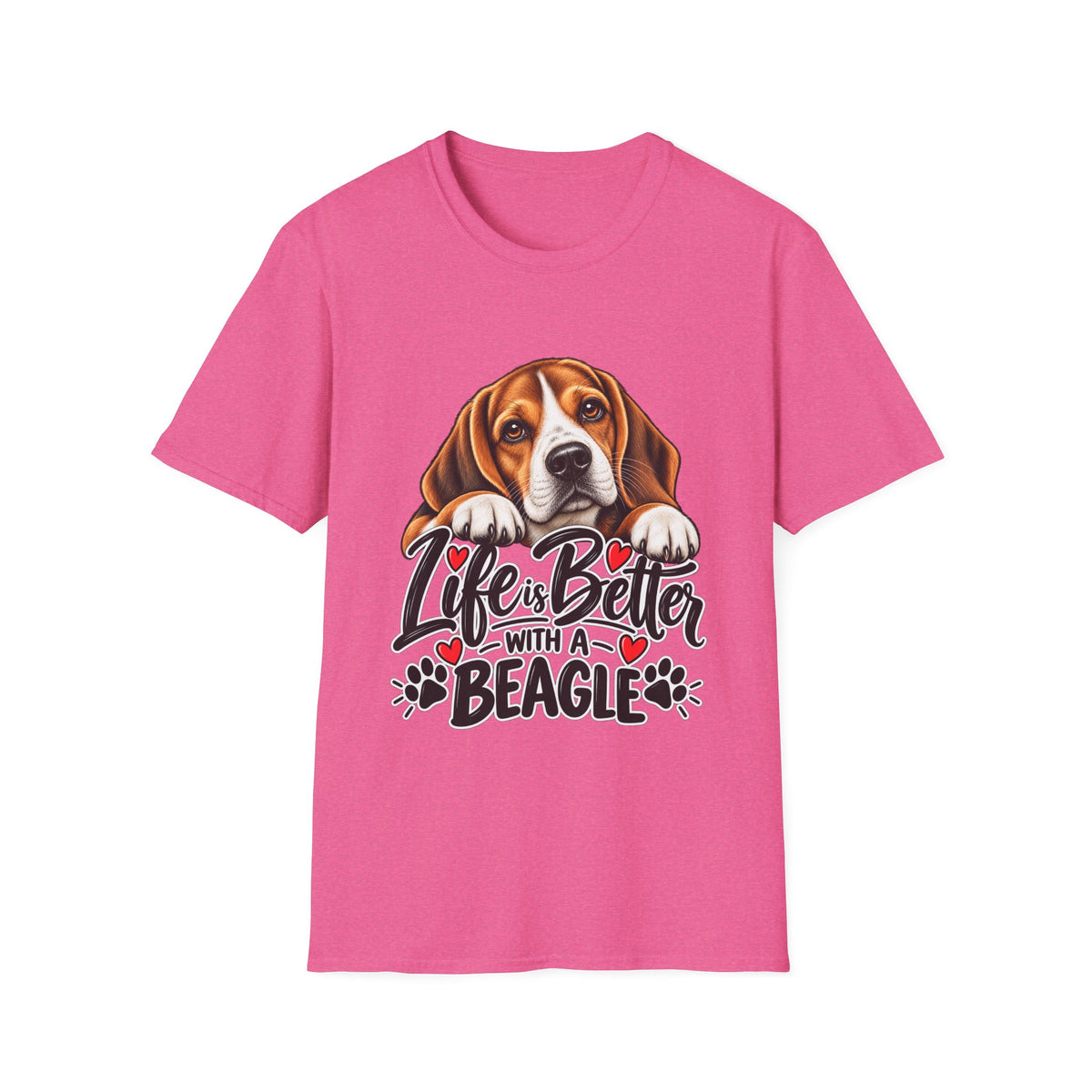 Life's Better Beagle Tee