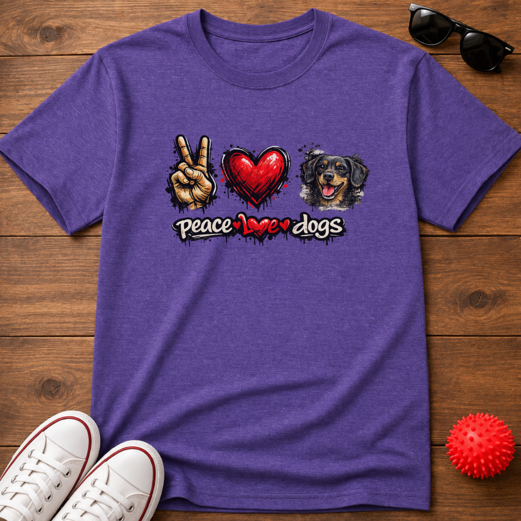 Peace Love Doxie Tee