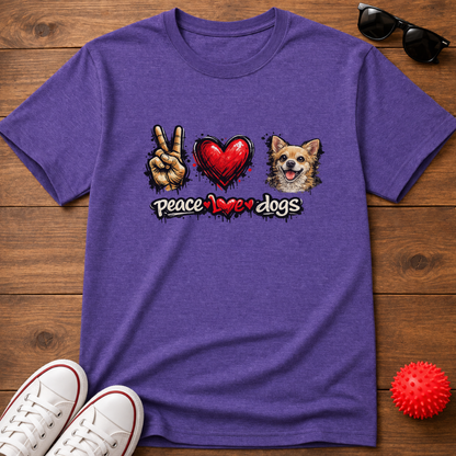 Peace Love Chihuahua Tee