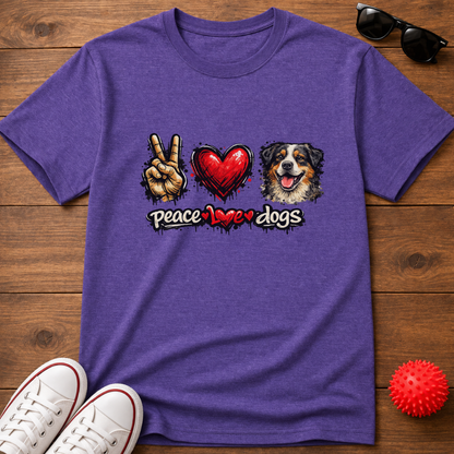 Peace Love Aussie Tee