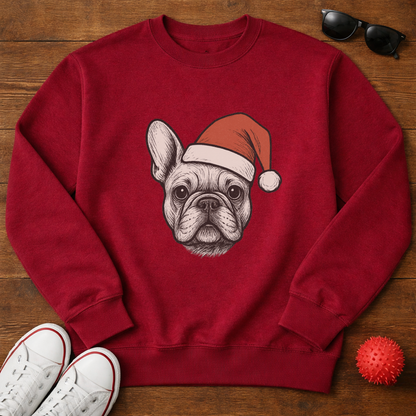 Frenchie Santa Sweatshirt