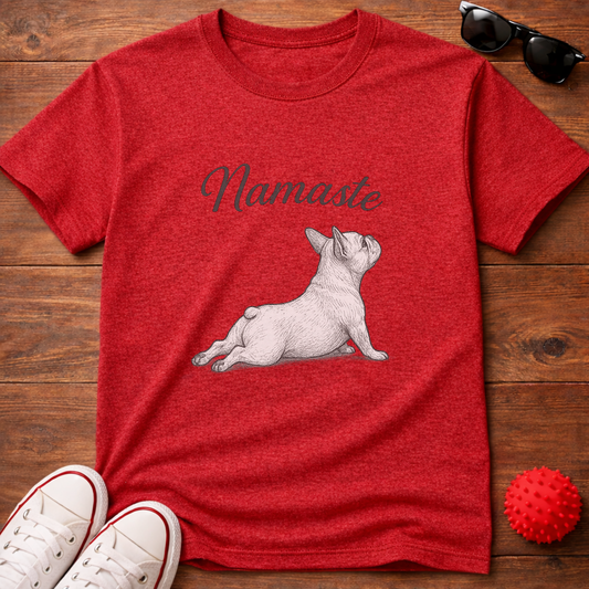 Frenchie Namaste Tee