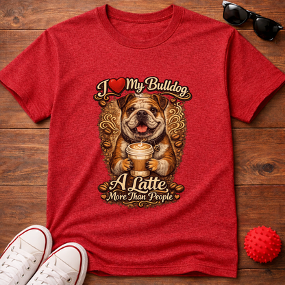 Bulldog A Latte Tee