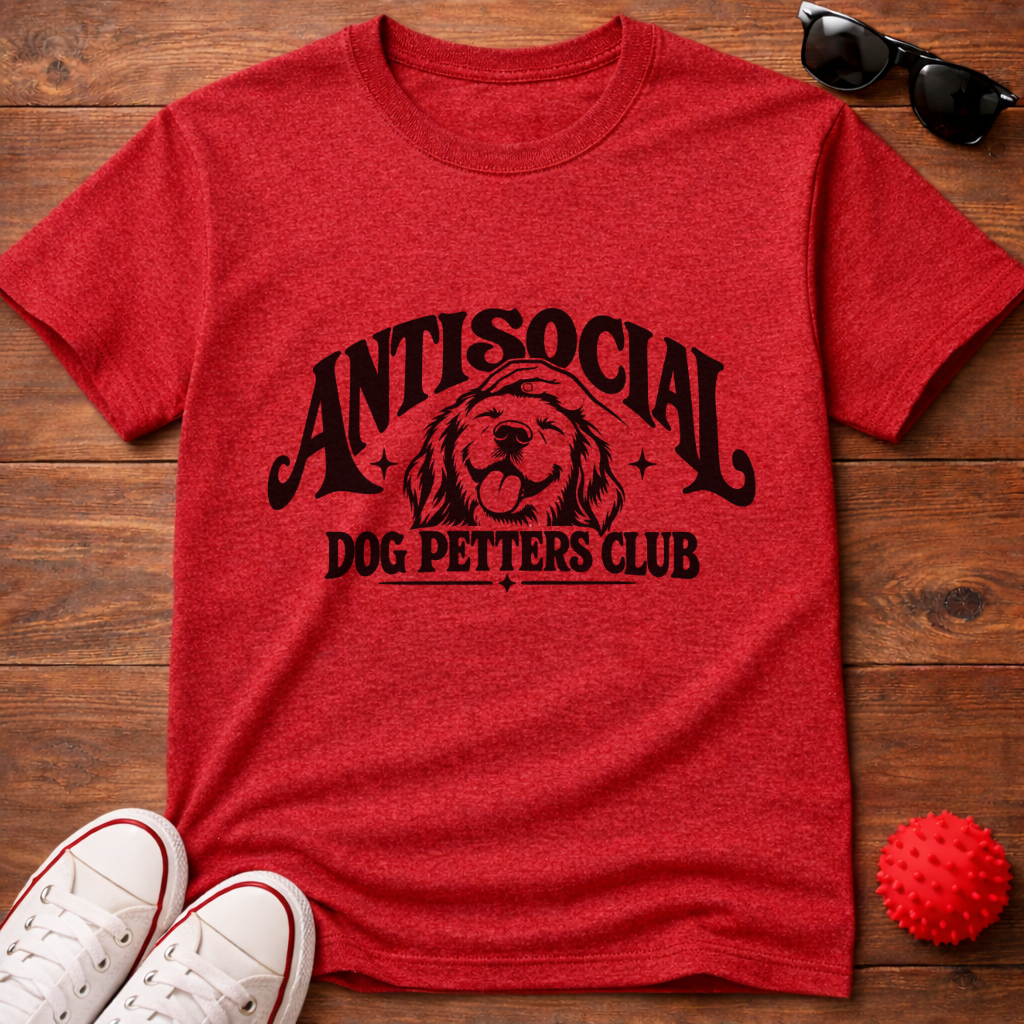 Antisocial Dog Petters Tee