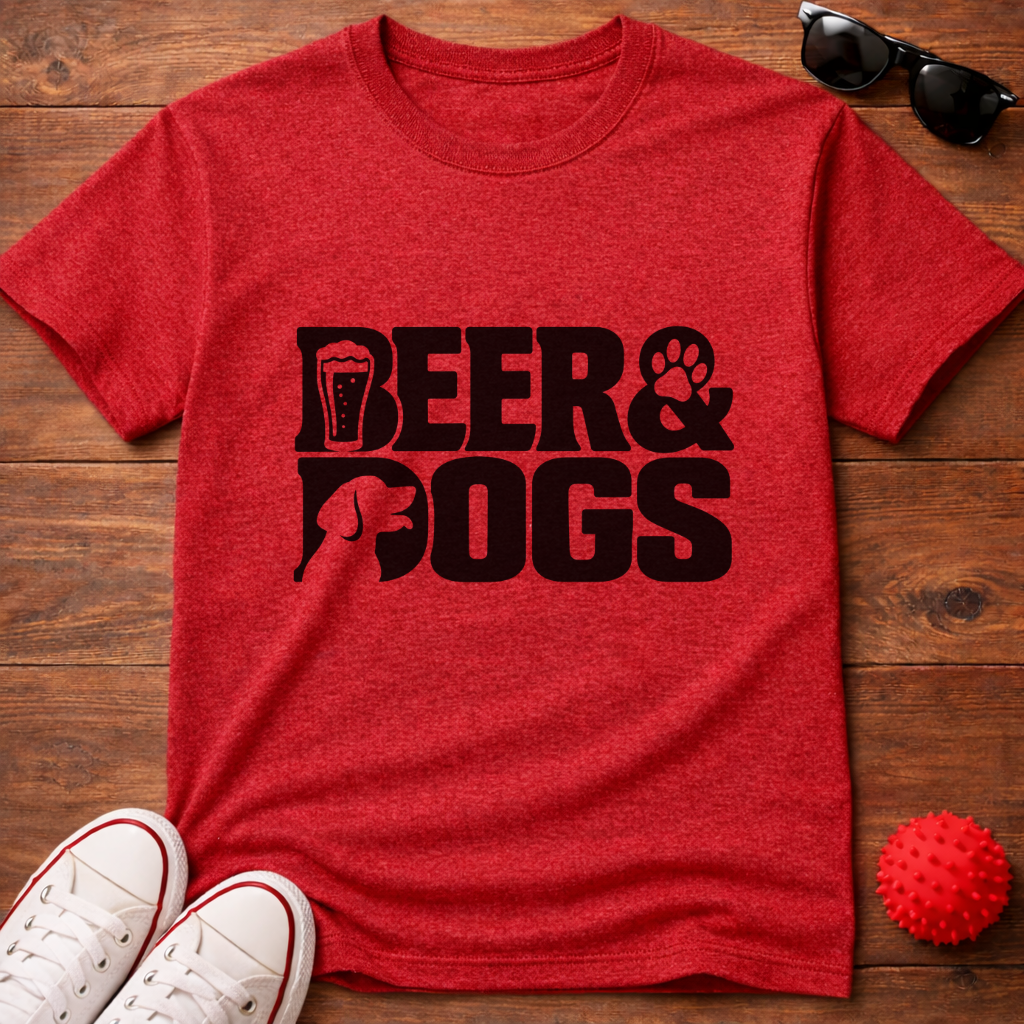 Beer & Dogs Tee