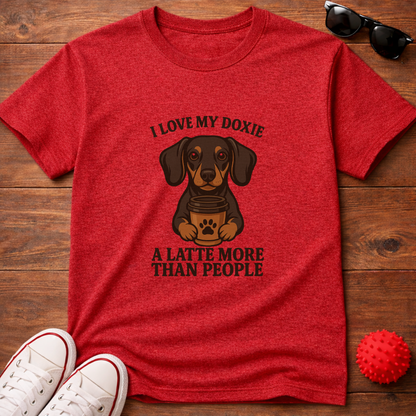 Doxie Latte Tee