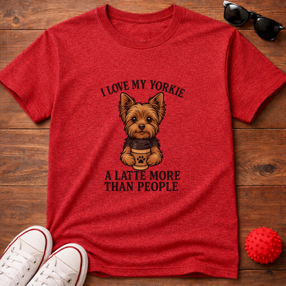 Yorkie Latte Tee