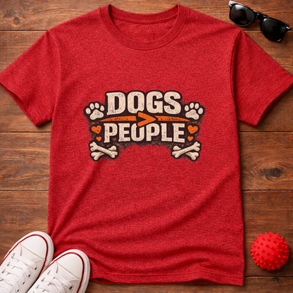 Greater Than People Tee