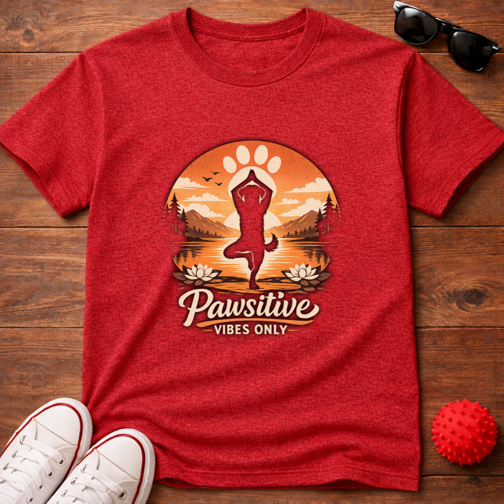 Pawsitive Vibes Only Tee