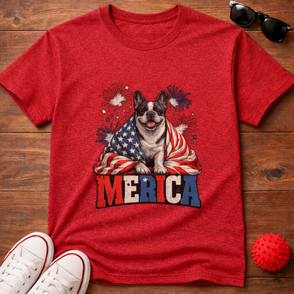 Patriotic Frenchie Tee