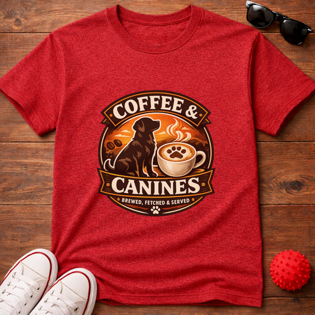 Coffee & Canines Tee